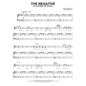 The Negative (from Waitress the Musical)